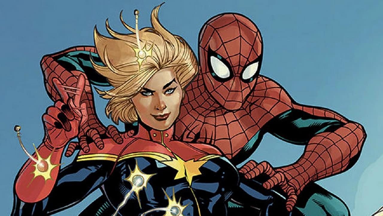 Captain Marvel e Spider-Man: notata una divertente differenza tra i due film