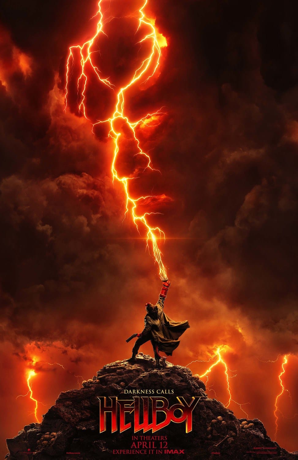 Hellboy poster cinematographe.it 