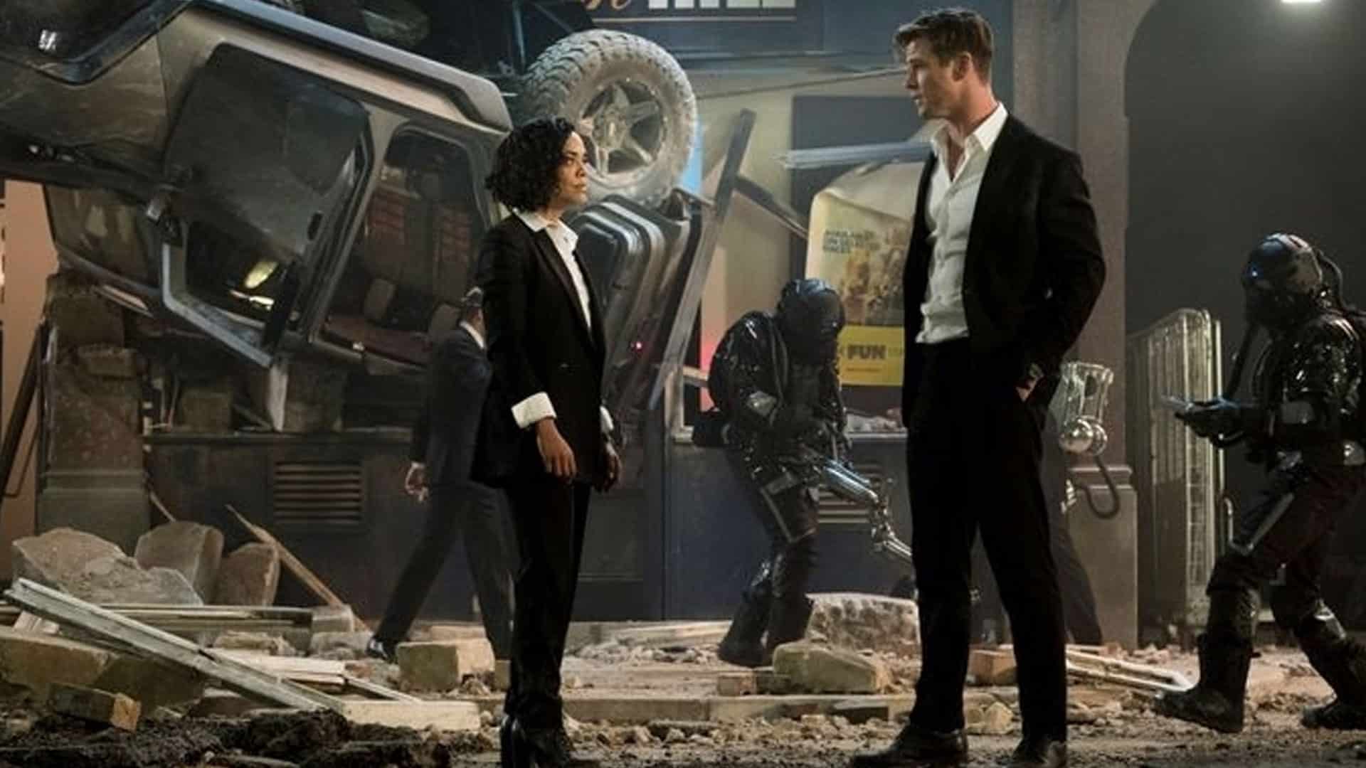 Men In Black: International – Chris Hemsworth e Tessa Thompson nella nuova foto