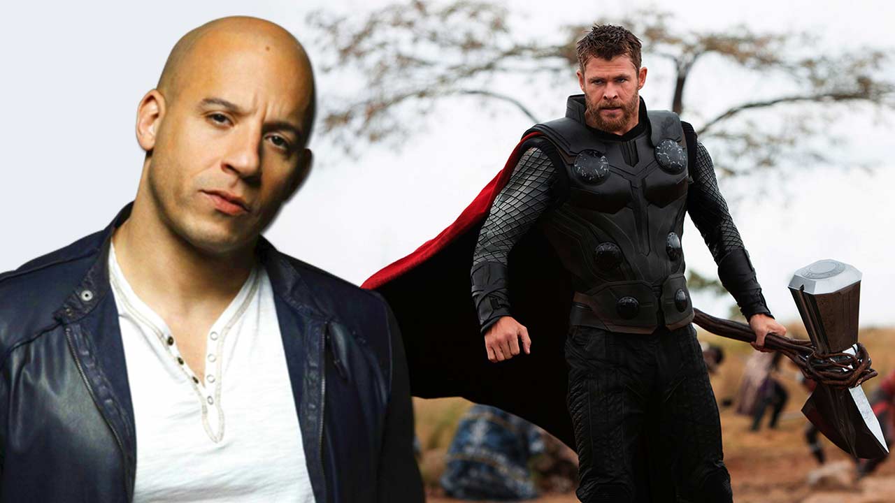 Vin Diesel elogia Chris Hemsworth e preannuncia Avengers: Endgame