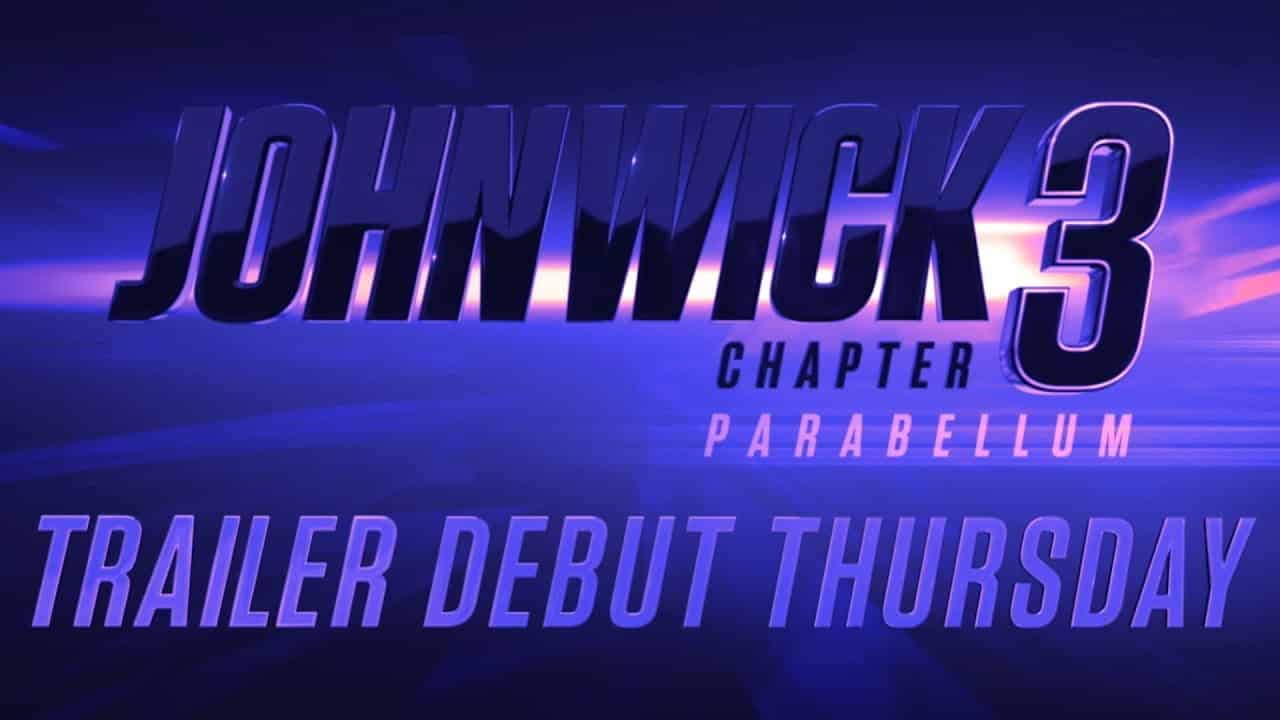 John Wick – Capitolo 3: Parabellum – ecco il teaser trailer del film