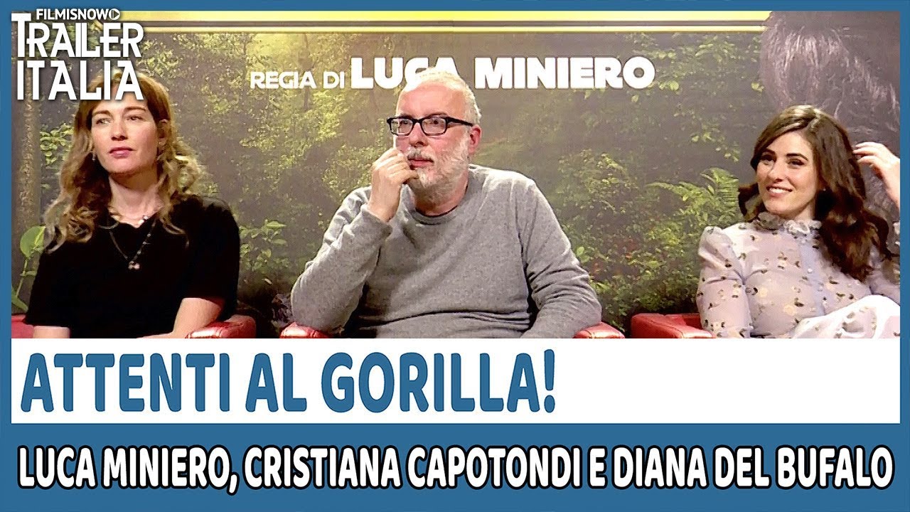 Attenti al gorilla – Intervista a Luca Miniero, Frank Matano e al resto del cast [VIDEO]