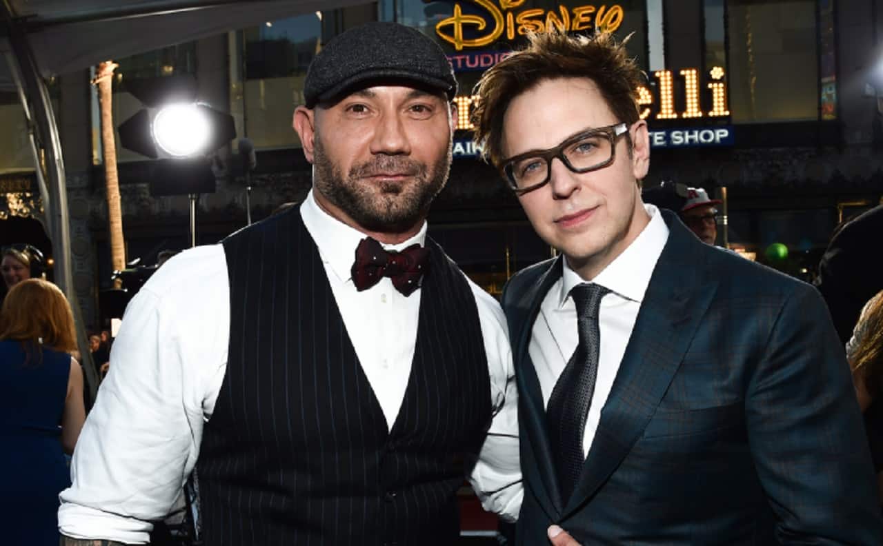 Dave Bautista continua a difendere James Gunn