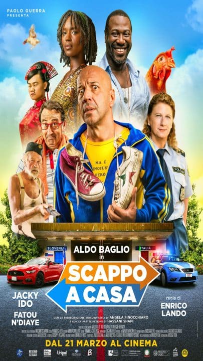 Scappo a casa - poster Cinematographe.it