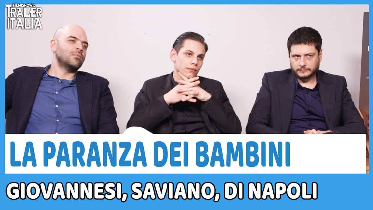 La Paranza dei Bambini: Claudio Giovannesi, Roberto Saviano e Francesco Di Napoli [VIDEO]