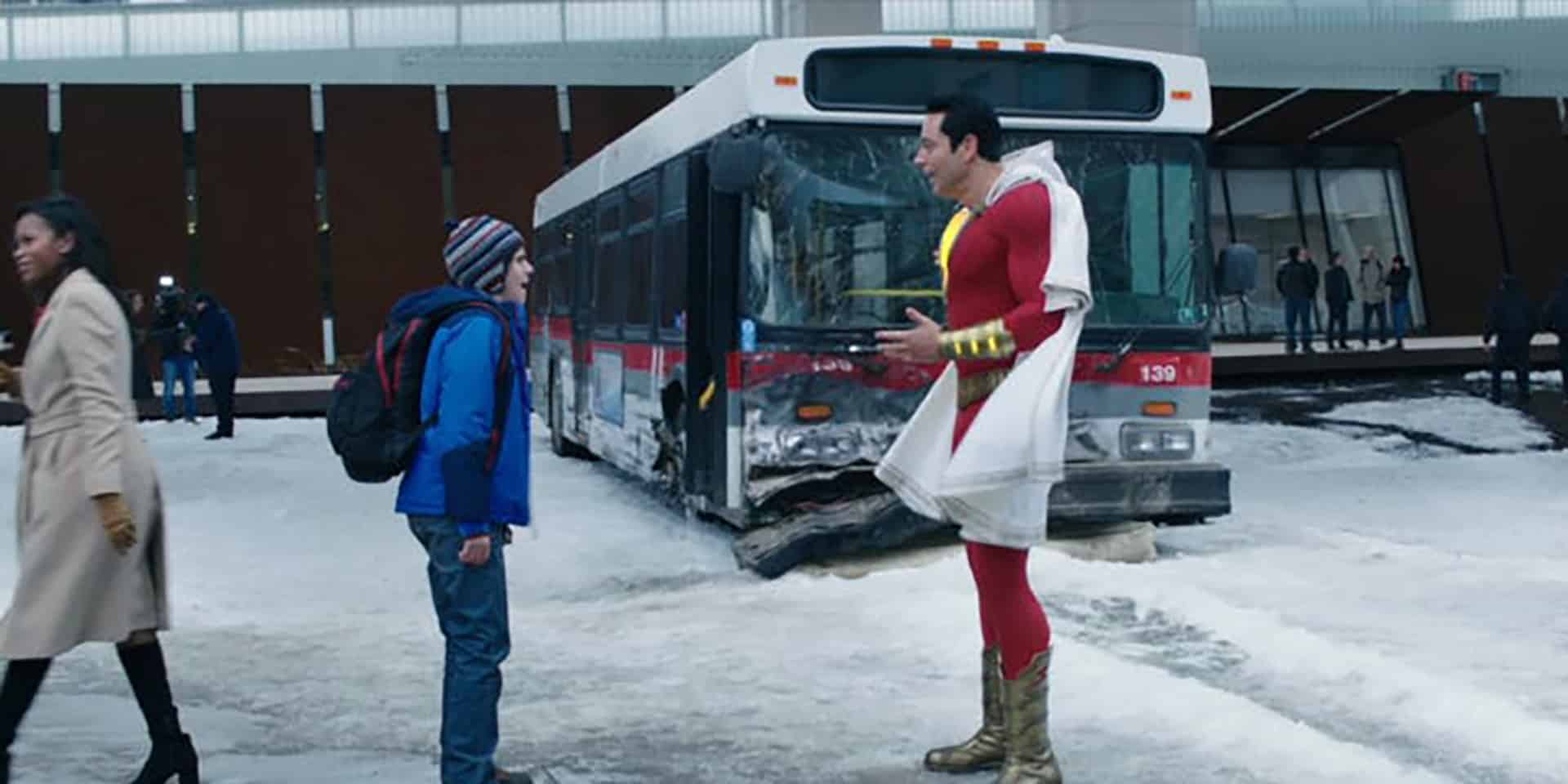 Shazam!: il poster cinese e la nuova clip con Doctor Sivana