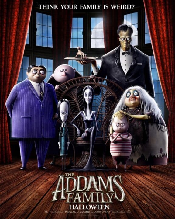 La Famiglia Addams, Cinematographe