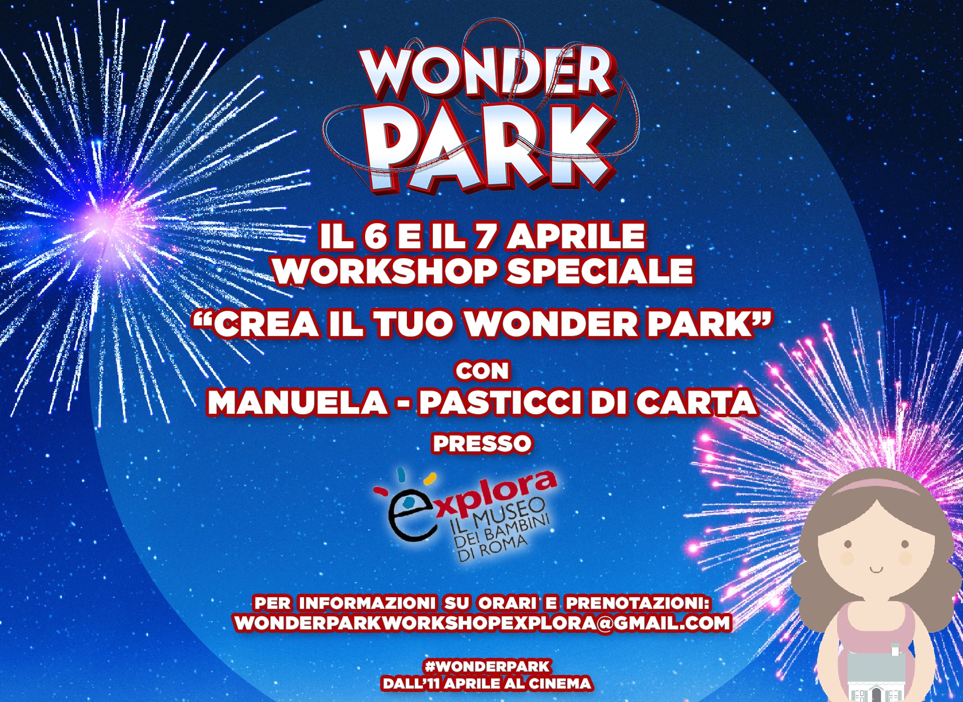 Wonder Park: in arrivo al Museo Explora di Roma un workshop speciale