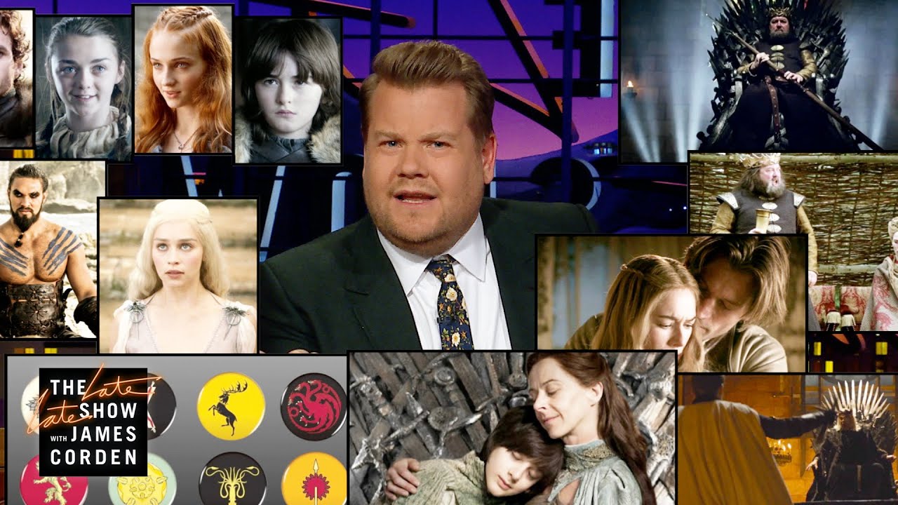 Il Trono di Spade: James Corden riassume tutte le stagioni in un video!