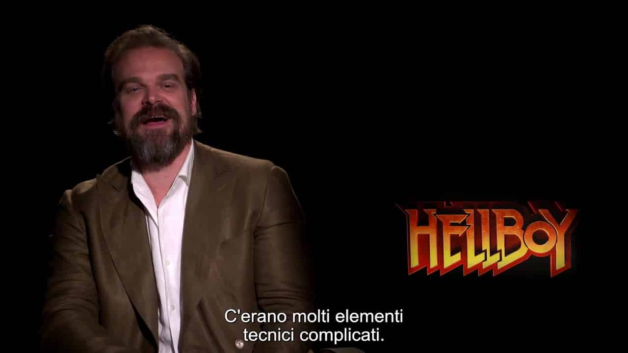 Hellboy: David Harbour rivela la scena più difficile da girare [VIDEO]