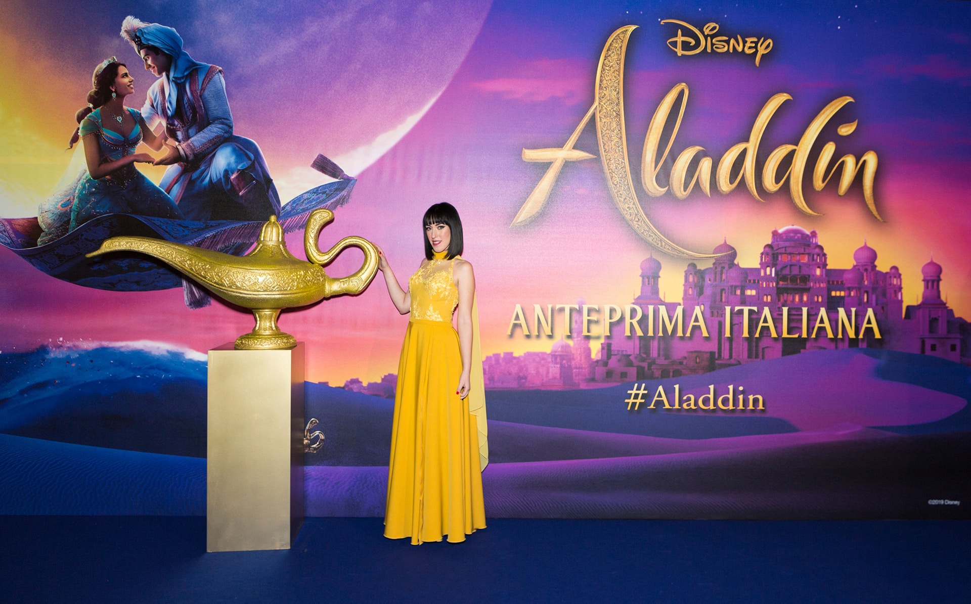 Aladdin: le immagini dall’anteprima italiana del live-action Disney