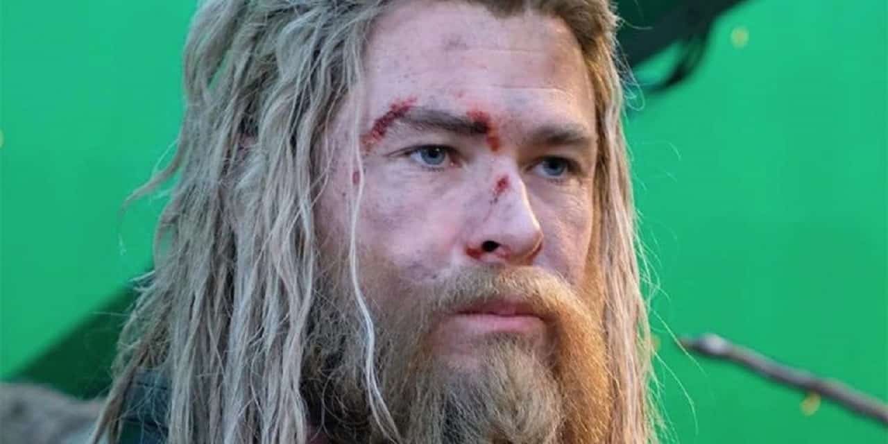 Avengers: Endgame – condivisa una foto buffa di Chris Hemsworth sul set