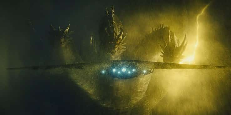 King Ghidorah Godzilla II: King of Monsters cinematographe.it
