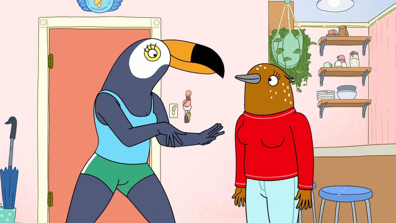 Tuca & Bertie: recensione della serie animata Netflix