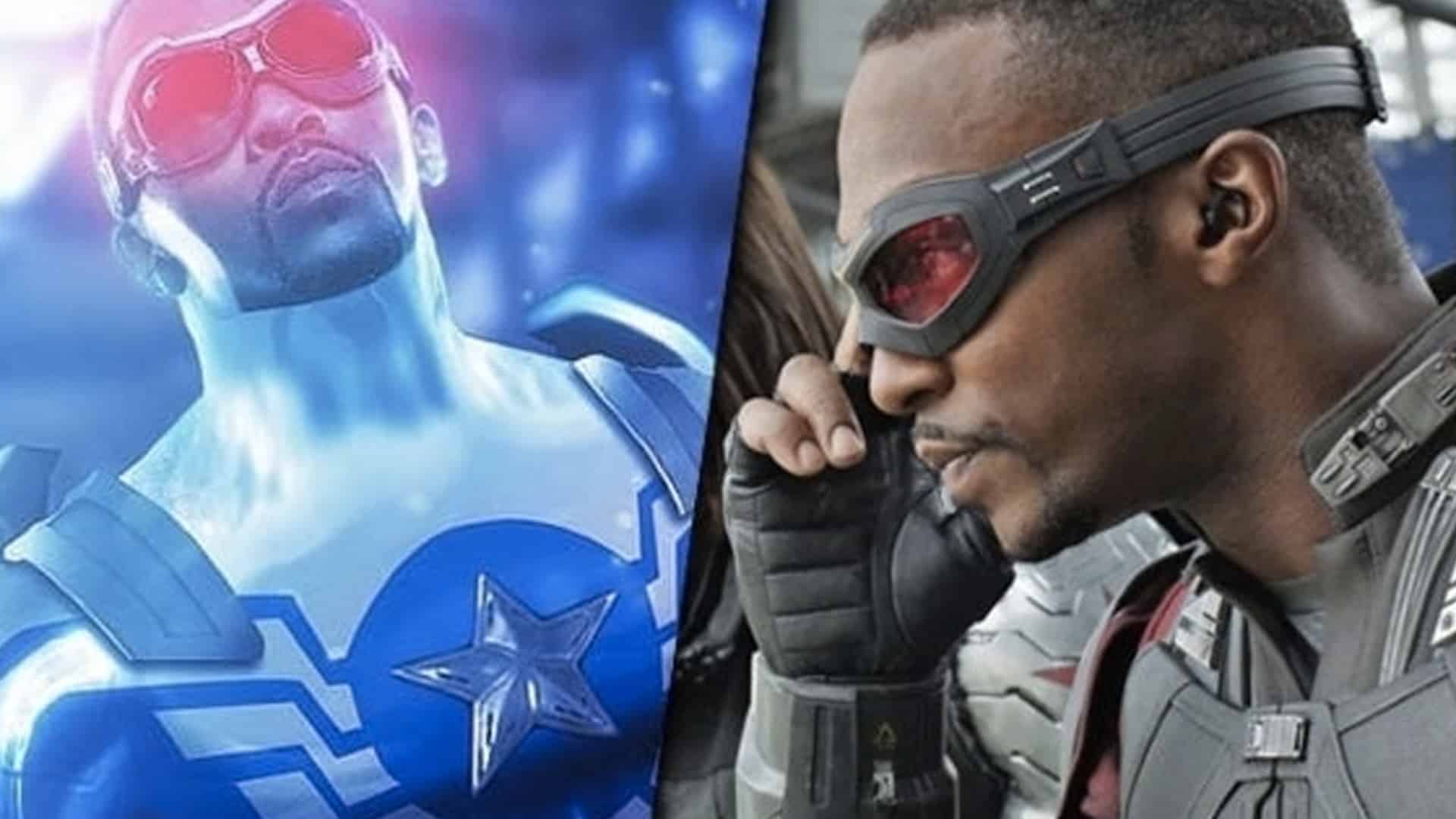 Capitan America: Anthony Mackie è il soldato d’inverno in una fan art