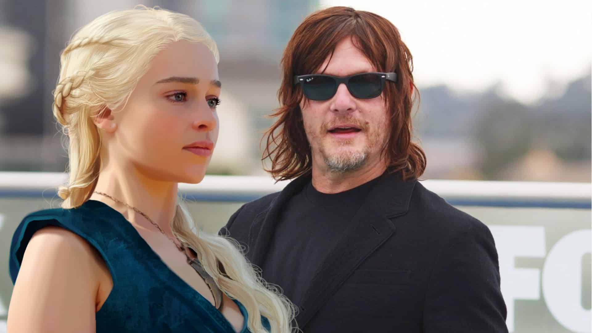 Norman Reedus, eccitato per Il Trono di Spade 8, si trasforma in Daenerys