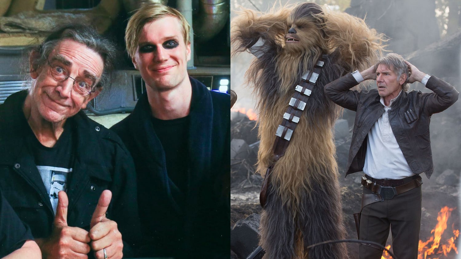 Star Wars – ecco la foto ricordo con i due Chewbecca
