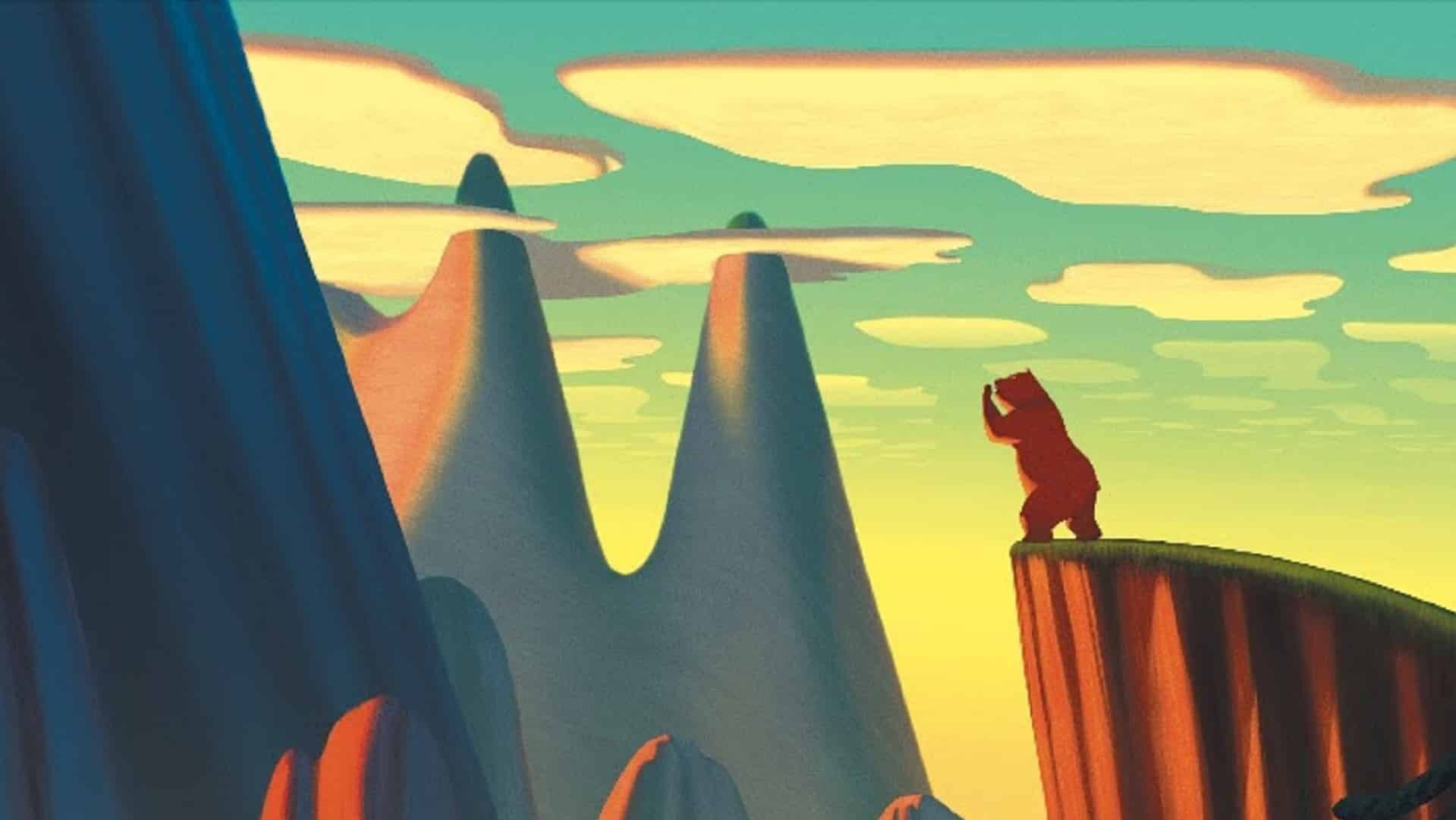 La famosa invasione degli orsi in Sicilia: il poster del film tratto dal libro di Dino Buzzanti