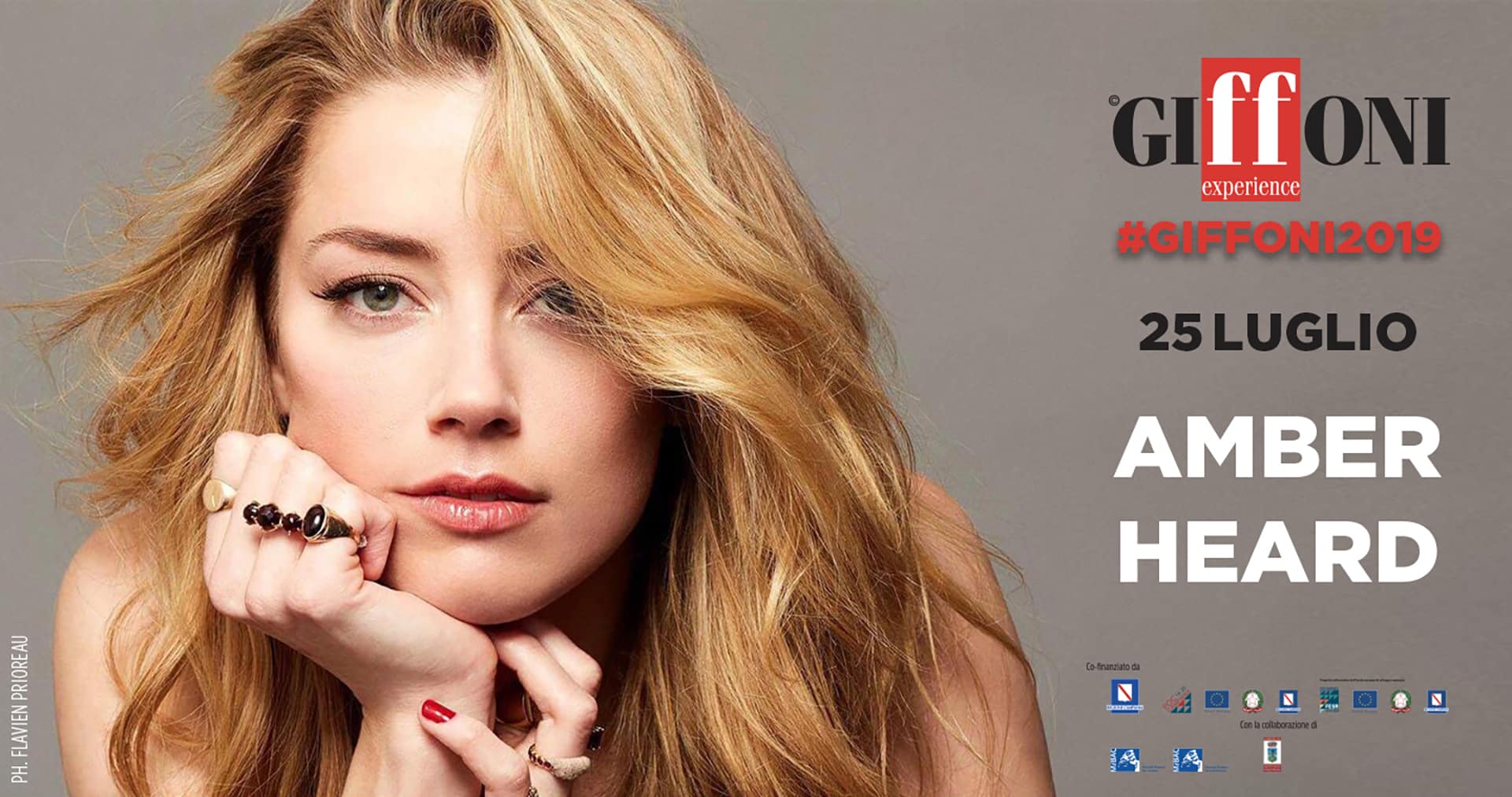 Giffoni 2019: Amber Heard riceverà il Giffoni Experience Award