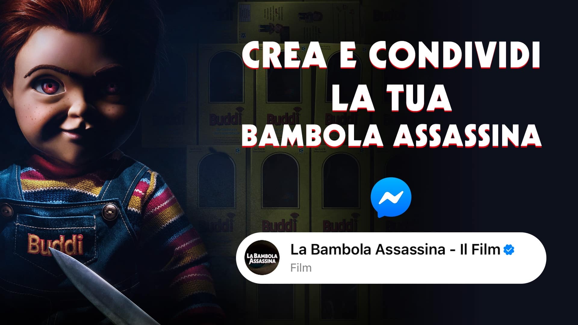 La Bambola Assassina: con l’uscita italiana il chatbot del film