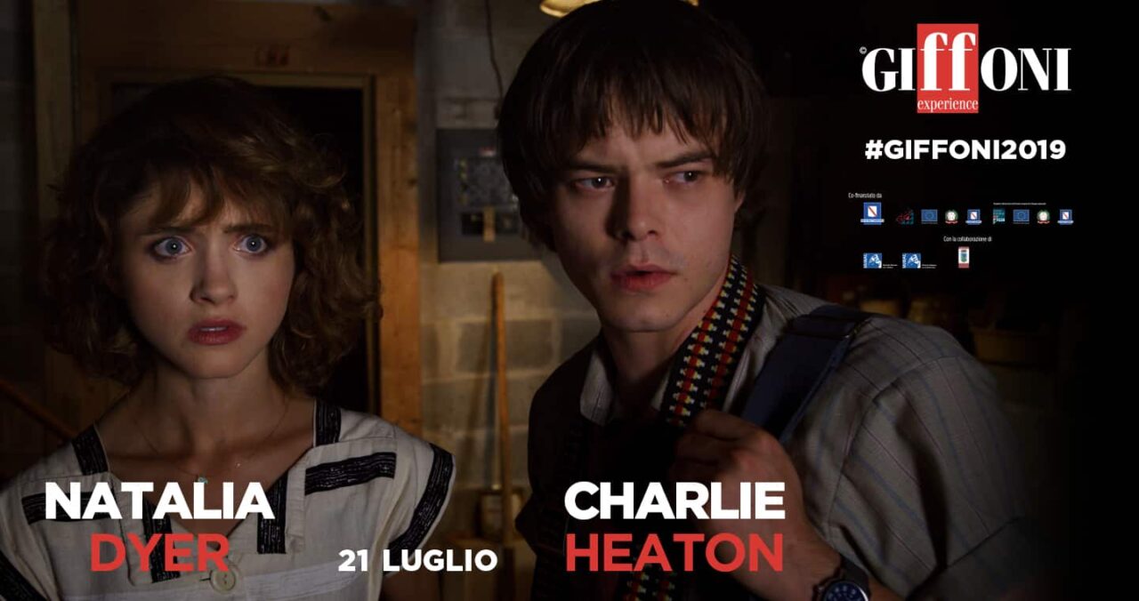 Giffoni 2019: Natalia Dyer e Charlie Heaton ospiti del Festival