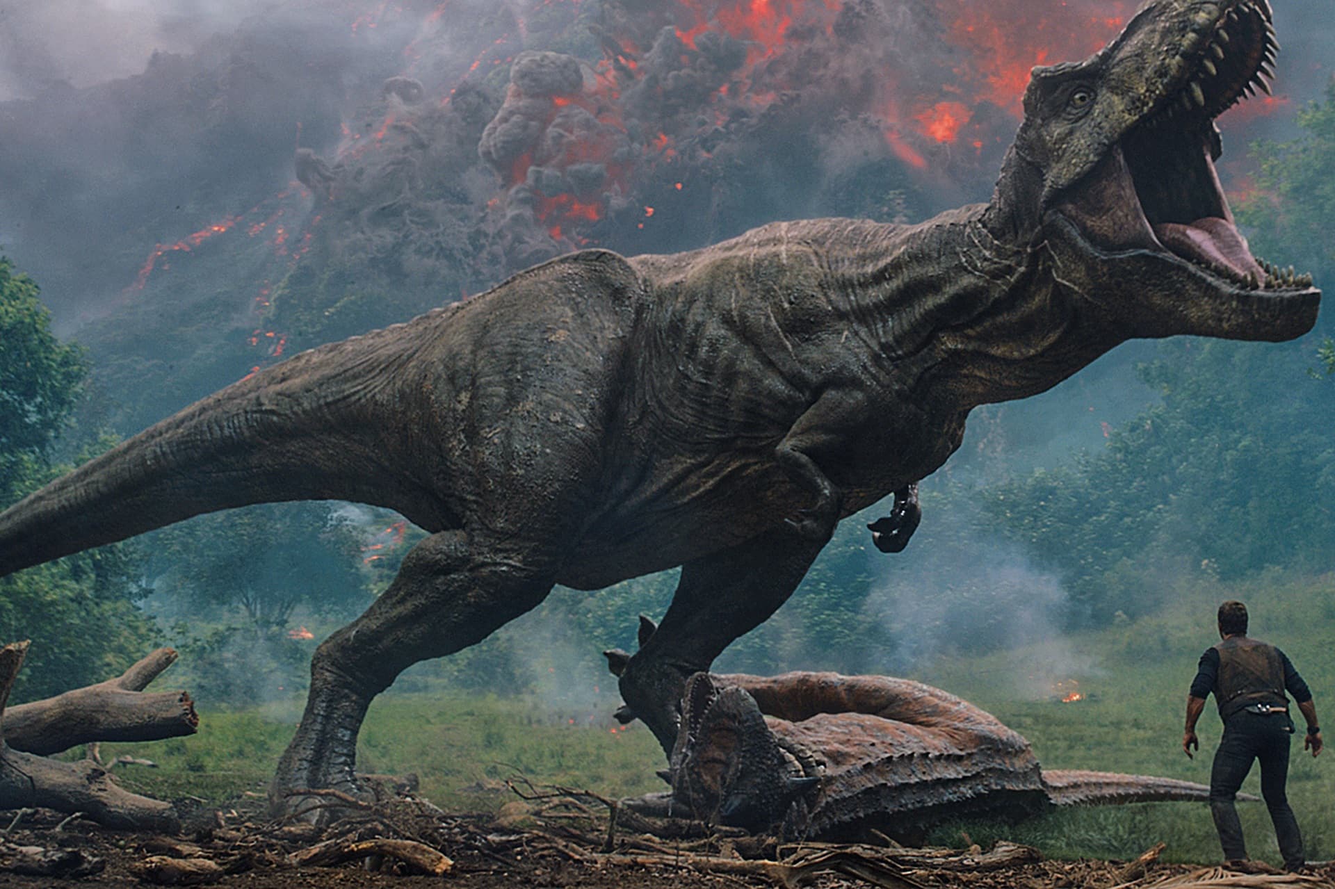 Jurassic World: Dominion, nelle nuove foto dal set ci si addentra nella natura