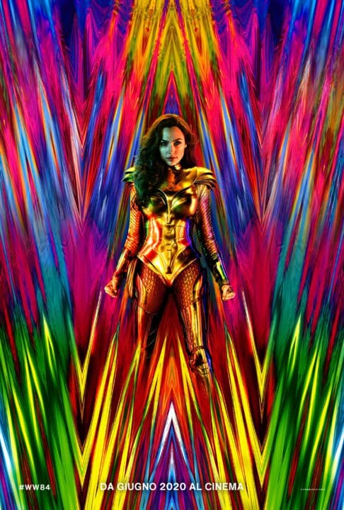 Wonder Woman 1984 teaser poster italiano Cinematographe.it