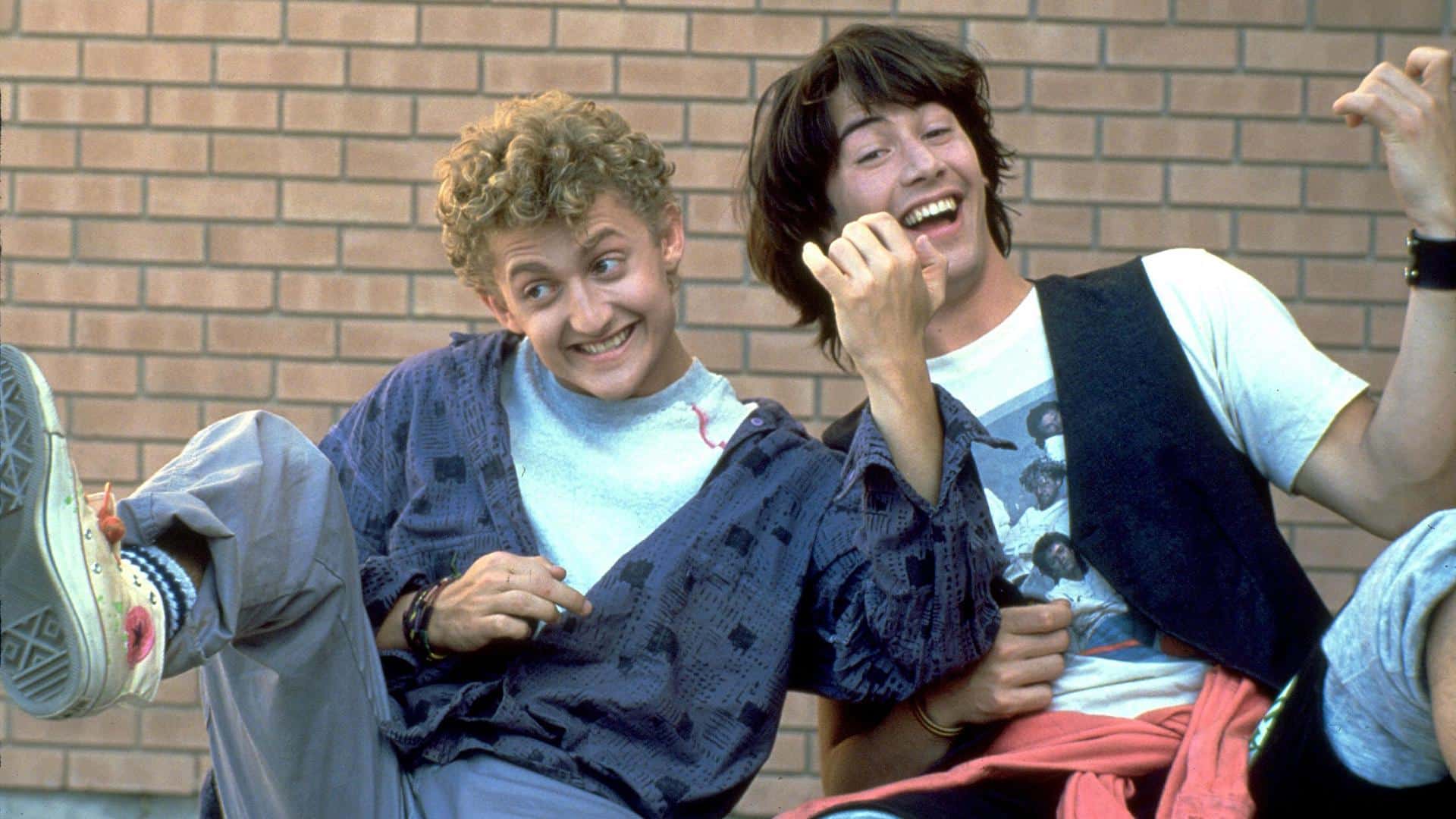 Bill & Ted 3: dal set una foto di Keanu Revees completamente trasformato