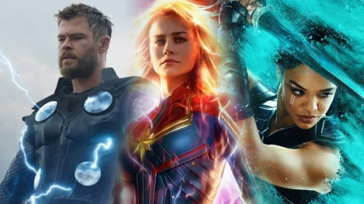 Chris Hemsworth e Tessa Thompson su un triangolo amoroso del MCU