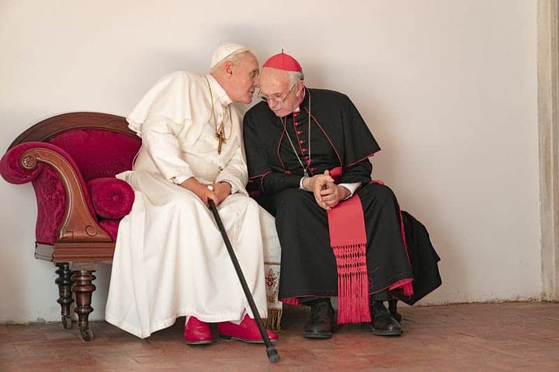 The Two Popes: la prima immagine ufficiale del film Netflix