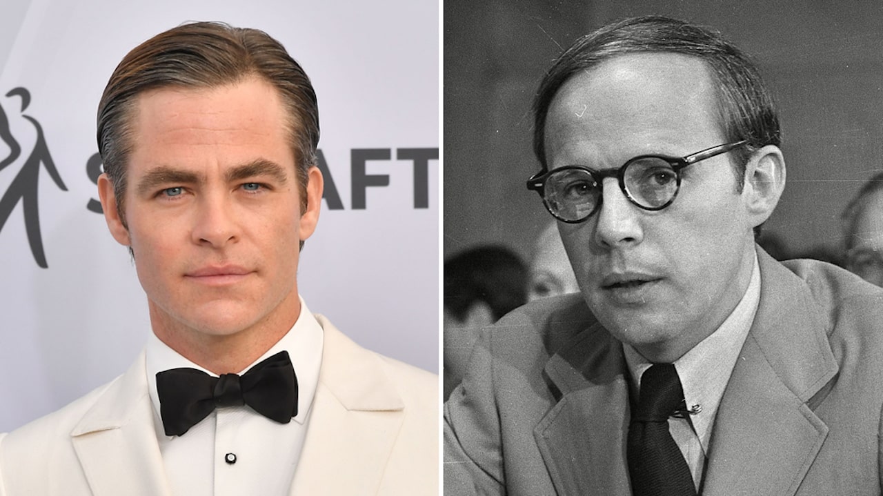 Chris Pine sarà l’avvocato di Nixon, John Dean, in un film Amazon Studios