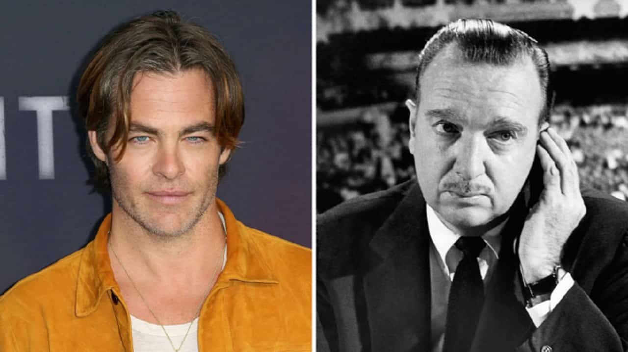 Newsflash: Chris Pine sarà Walter Cronkite nel film sull’omicidio di JFK