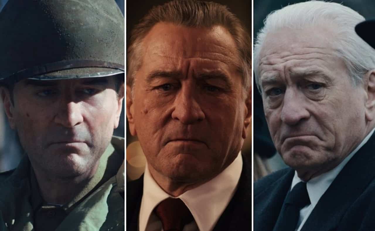 The Irishman: ecco la trasformazione completa VFX di Robert De Niro