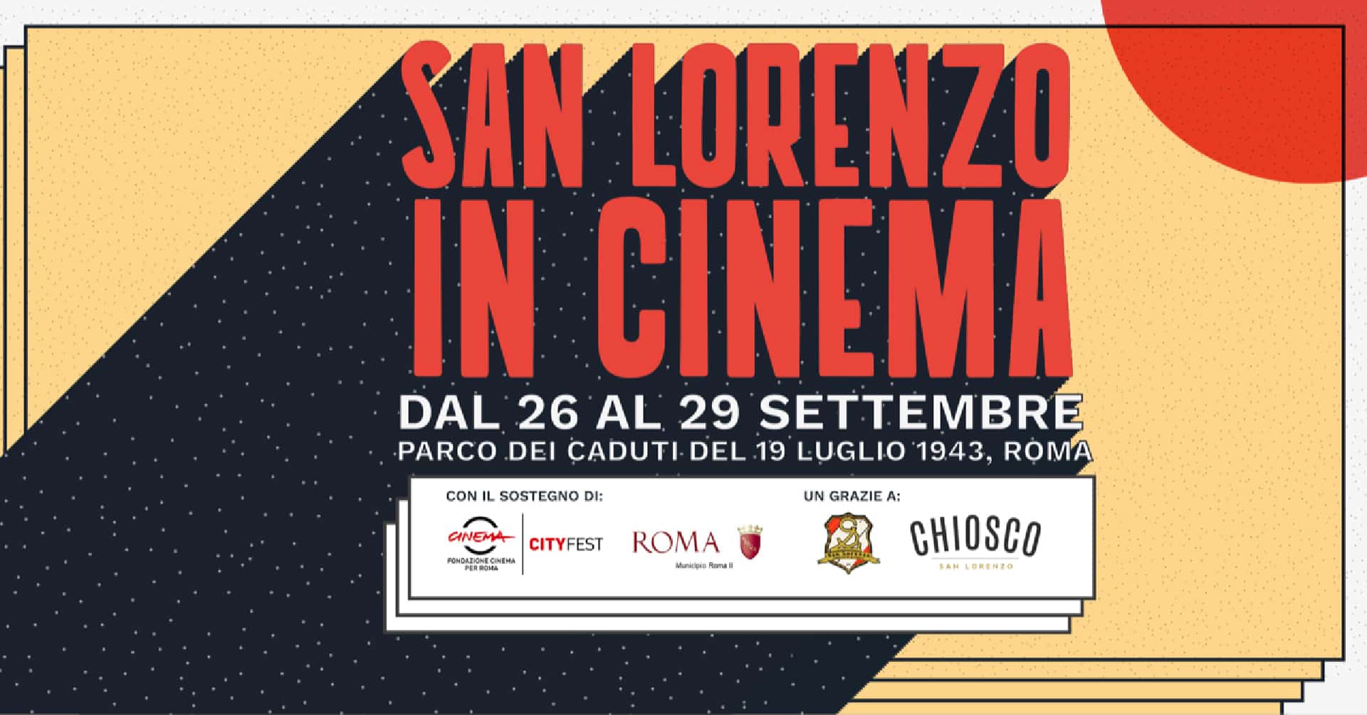 San Lorenzo in Cinema 2019: programma e ospiti della rassegna romana