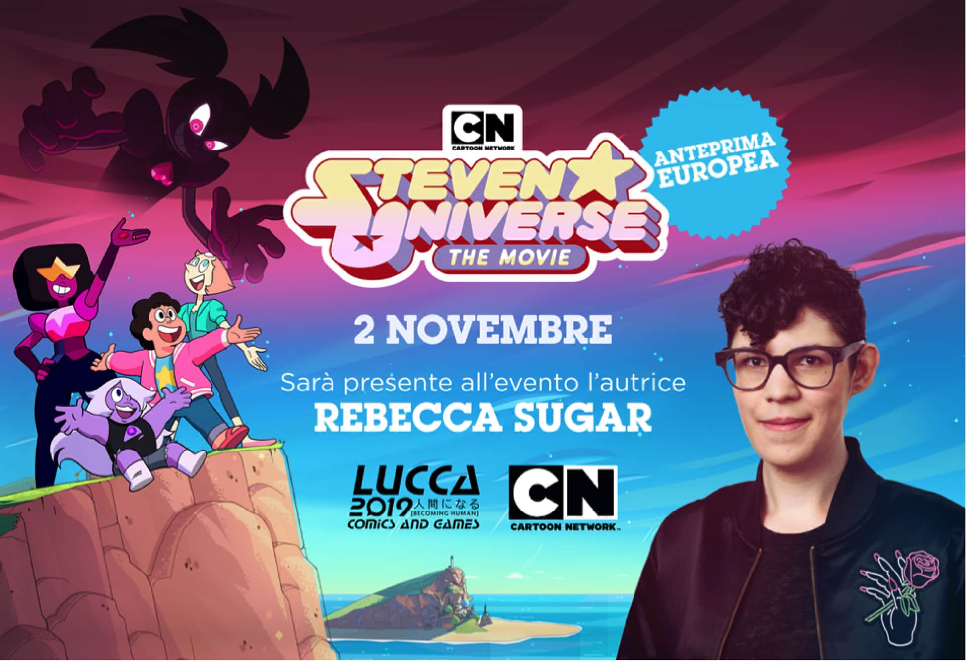 Lucca Comics & Games 2019: Rebecca Sugar ospite con Cartoon Network