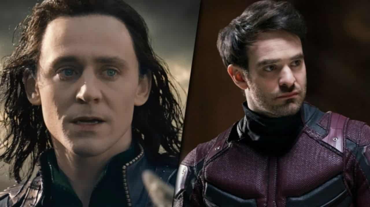 Tom Hiddleston vestito da Daredevil e Charlie Cox da Loki ad Halloween!