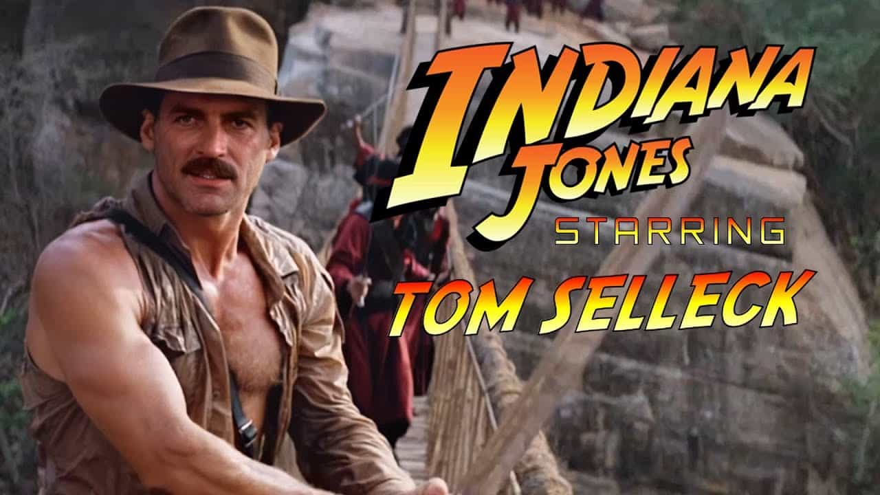 Indiana Jones: nel video deepfake Tom Selleck sostituisce Harrison Ford