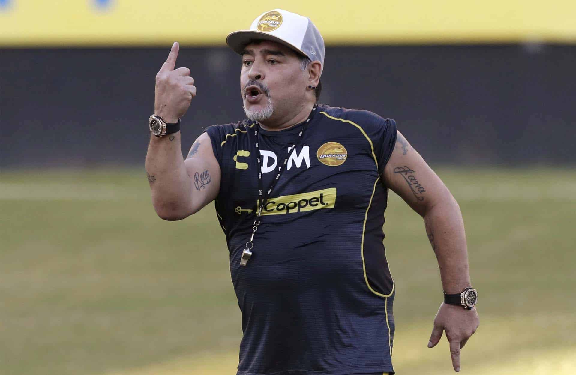 Maradona in Messico