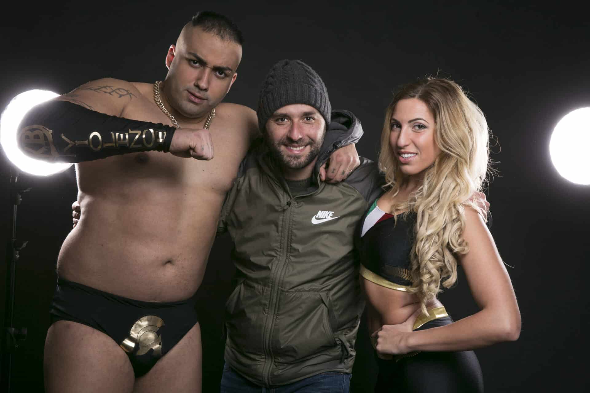 Miss Monica, Karim Brigante e il regista su Wrestlove: la magia del wrestling in un film