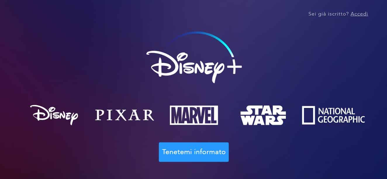 disney+ italia