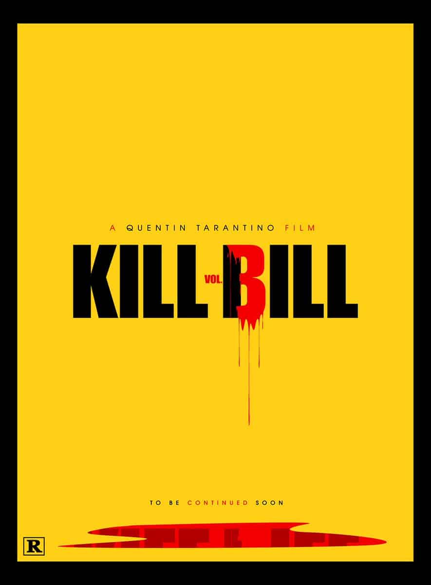 Kill Bill vol. 3 ecco il fantastico fan poster di BossLogic