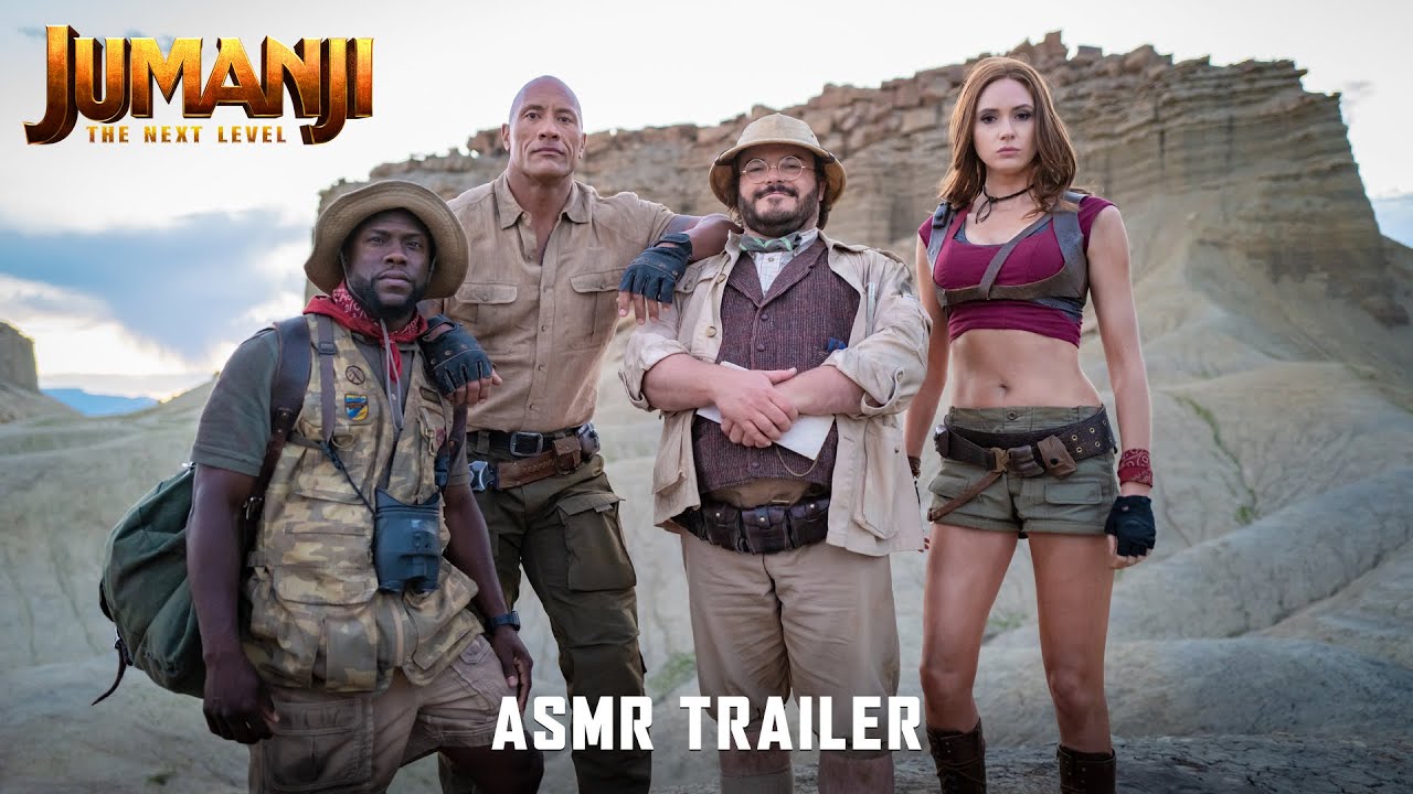 Jumanji: The Next Level e lo strano trailer ASMR