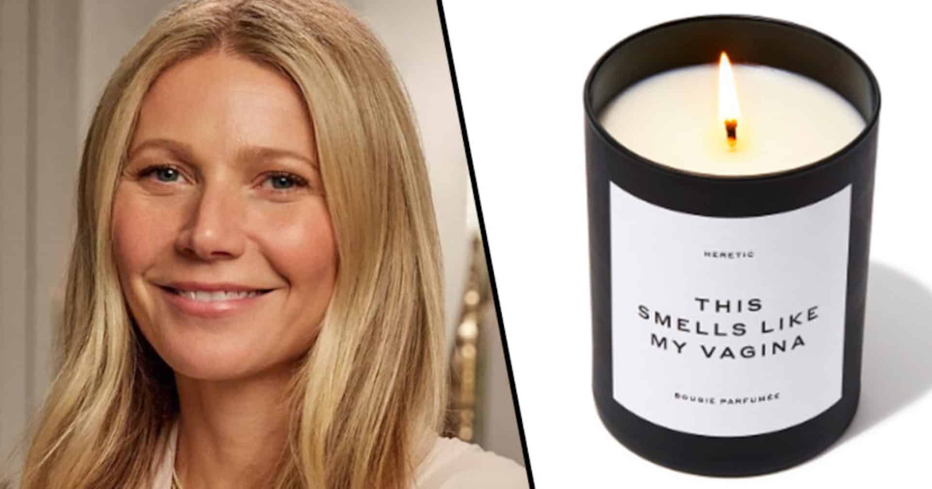 Gwyneth Paltrow vende una candela all’essenza di parti intime