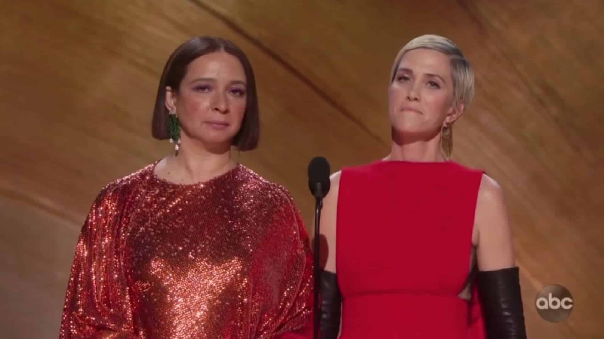 Oscar 2020: Maya Rudolph e Kristen Wiig scherzano con i registi