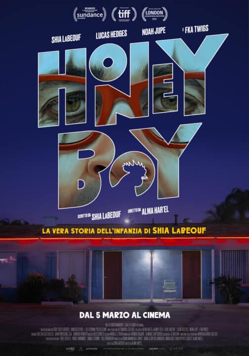 Honey Boy - poster - cinematographe.it