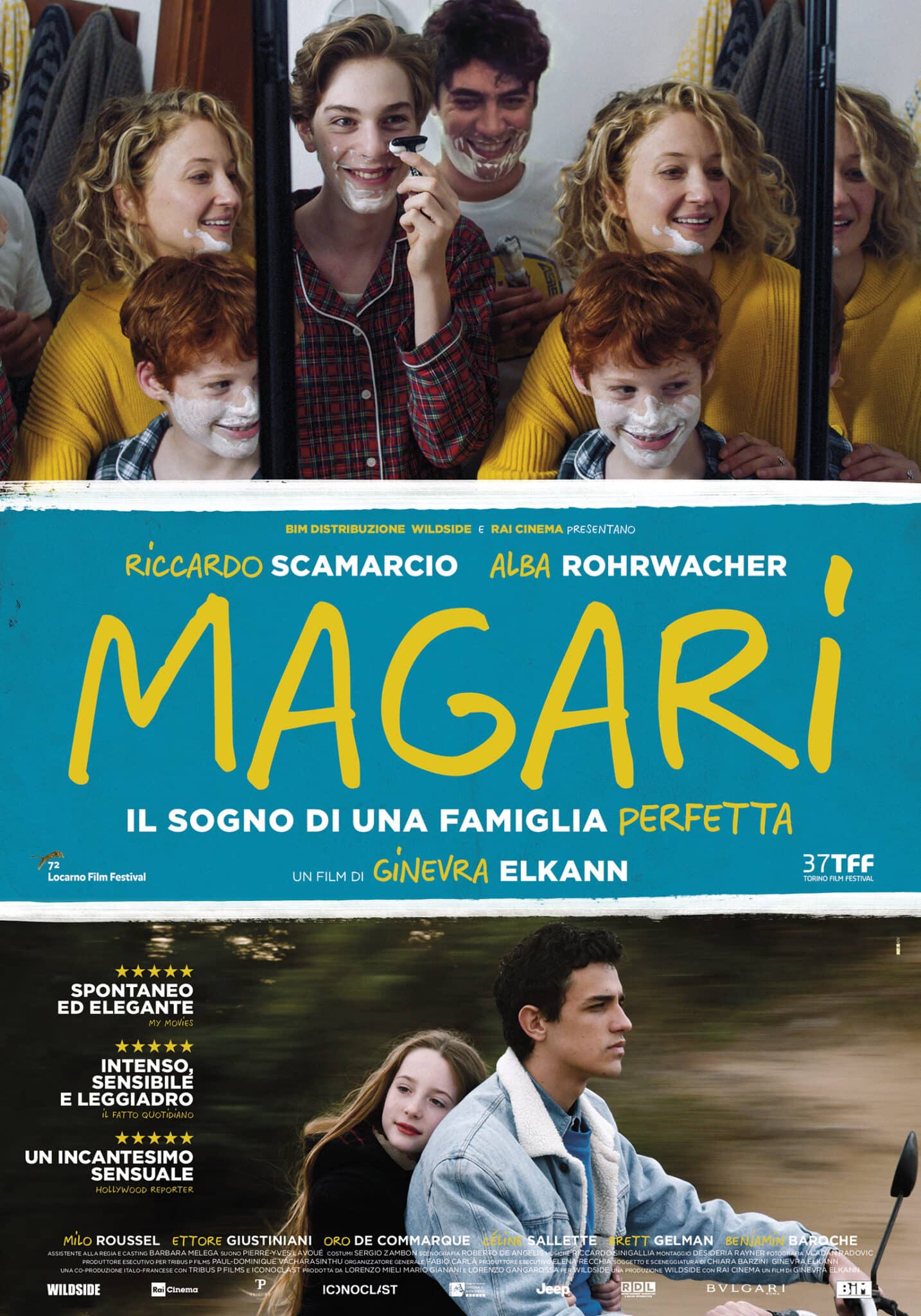 Magari - Poster - cinematographe.it