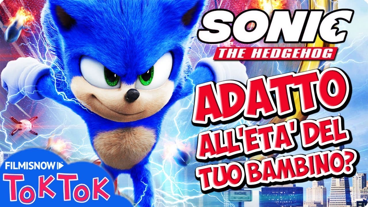 Sonic – Il Film è adatto all’età dei vostri bambini?