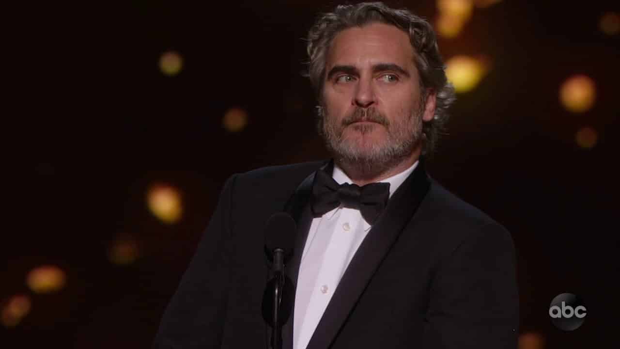 Oscar 2020: il web ha adorato il discorso di Joaquin Phoenix