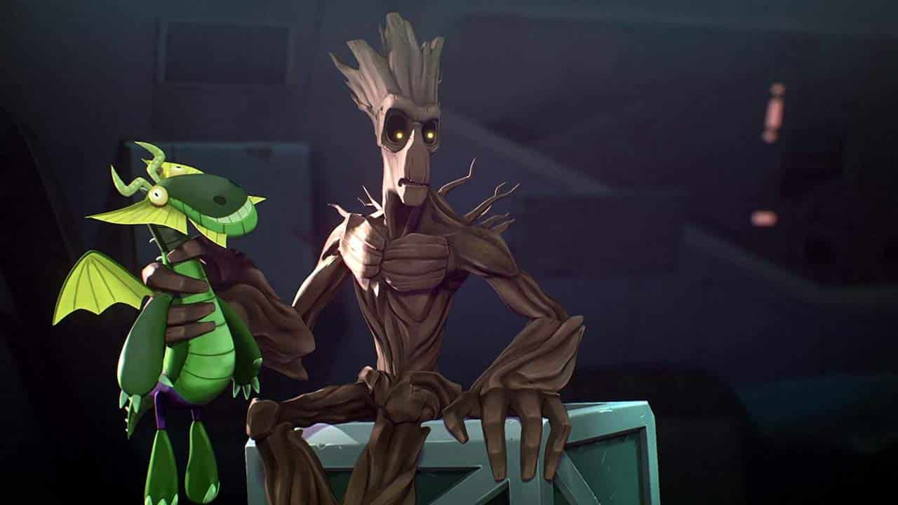 rocket & Groot, cinematographe