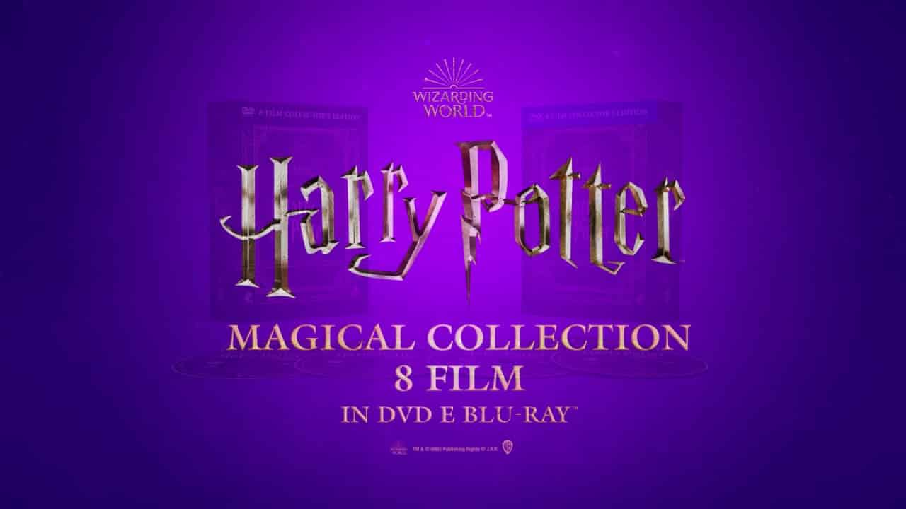 Harry Potter Magical Collection: per la prima volta tutta la saga in un unico cofanetto
